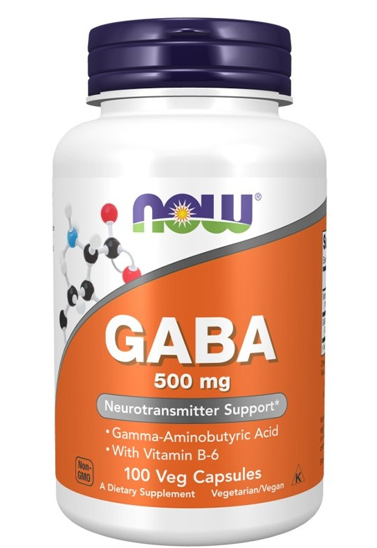GABA 500 mg 100 Veg Capsules